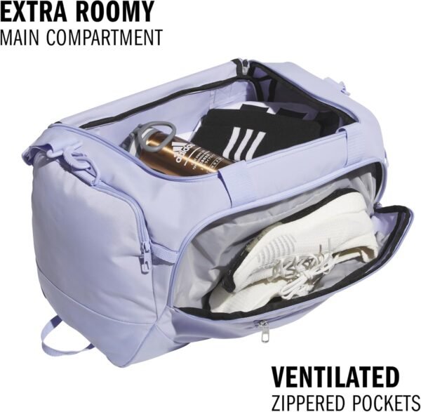 adidas Defender 5.0 Duffel, Durable Travel Gym Spo... - Image 3