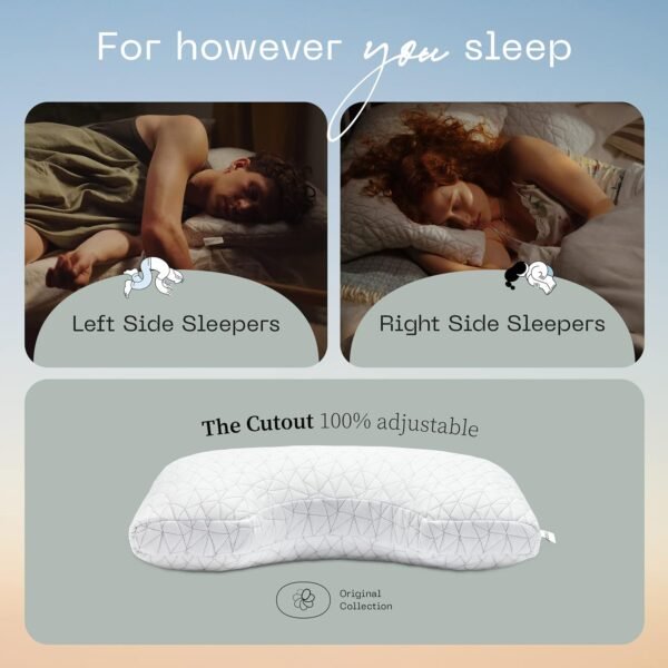 Coop Home Goods Original Cut-Out Adjustable Pillow... - Image 4