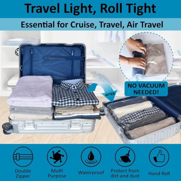 Compression Bags for Travel - Travel Essentials - ... - Image 3