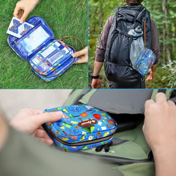 Portable Travel First Aid Kit for Kids and Adults,... - Image 6
