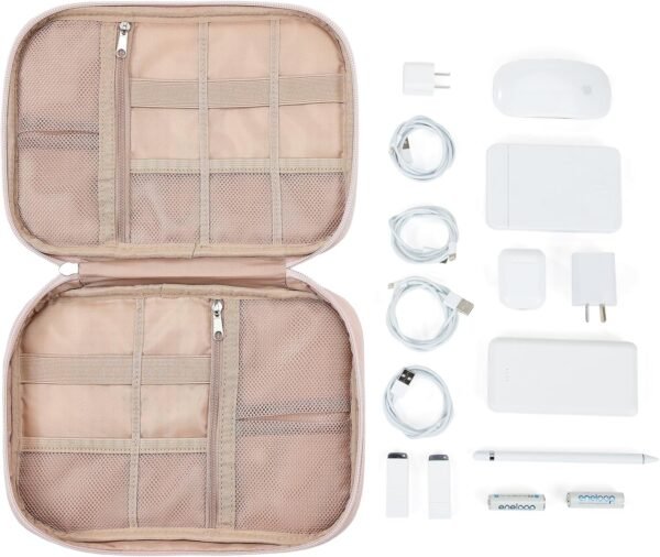NISHEL Travel Cord Organizer Case, Tech Electronic... - Image 6