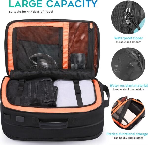 Travel Carry on Backpack, Extra Large Expandable 4... - Image 5