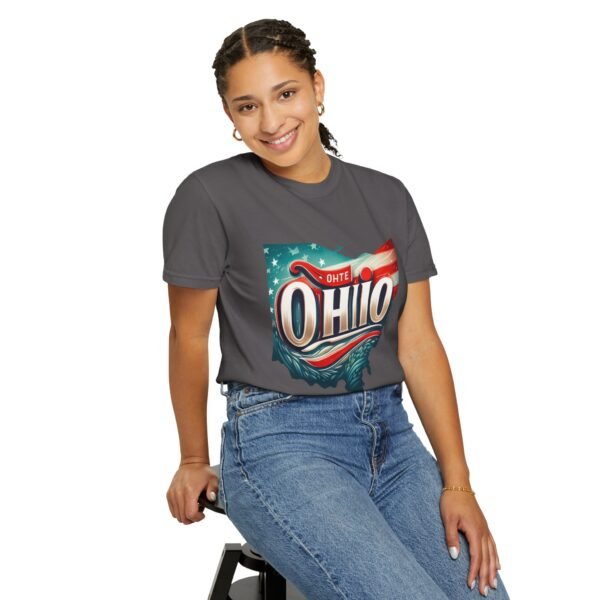 Ohio Vintage T-Shirt | Unisex Garment-Dyed Tee | Perfect for Summer, Festivals, and Casual Wear | Great Gift for Ohio Lovers - Image 49