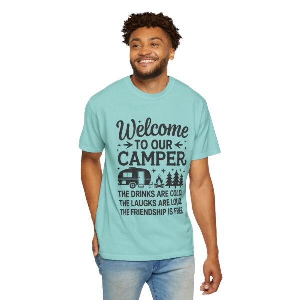 Welcome to Our Camper T-shirt, Casual Camping Tee, Unisex Outdoor Apparel, Gift for Campers, Funny Travel Shirt, Summer Adventure Top - Image 48