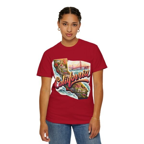 California Graphic Unisex T-Shirt, Vintage California Tee, Casual Streetwear, Beachwear, Gifts for Travelers - Image 88