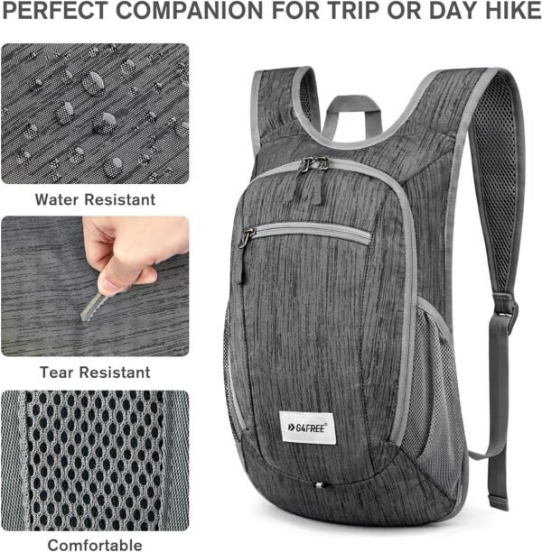 G4Free 10L/15L Hiking Backpack Lightweight Packabl... - Image 7