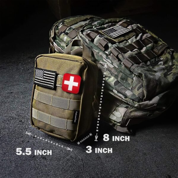 200 Pieces First Aid Kit IFAK Survival Kit Molle S... - Image 5