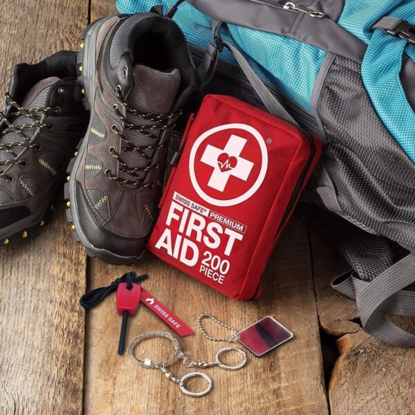 Swiss Safe 2-in-1 First Aid Kit for Car, Travel & ... - Image 7