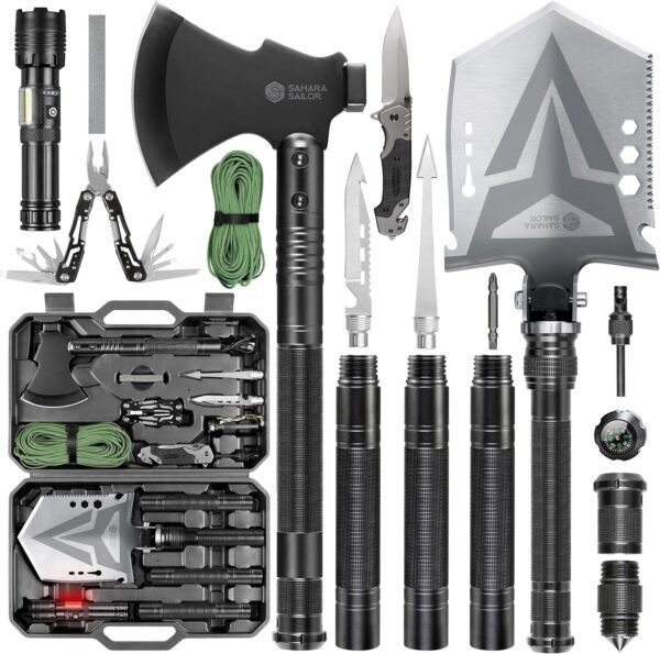 Sahara Sailor Folding Camping Shovel Axe Kit Milit... - Image 2