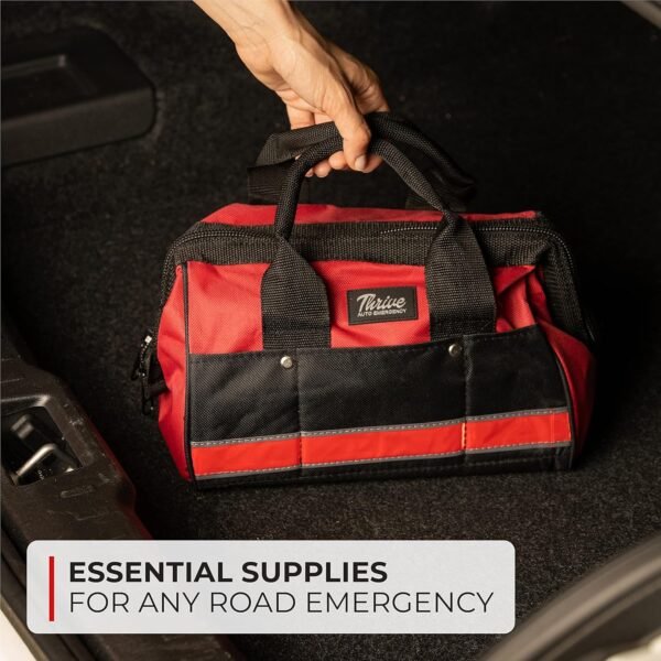 Thrive Roadside Car Emergency Kit (104 Pieces) - C... - Image 9