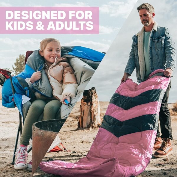 MalloMe Sleeping Bags for Adults Cold Weather & Wa... - Image 6