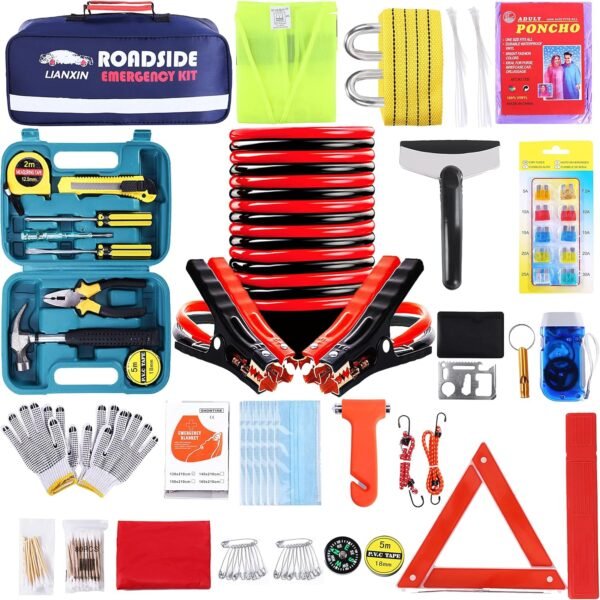 Roadside Assistance Emergency Kit - Car Emergency ... - Image 2