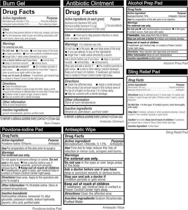 General Medi 420 Pieces Professional First Aid Kit... - Image 10