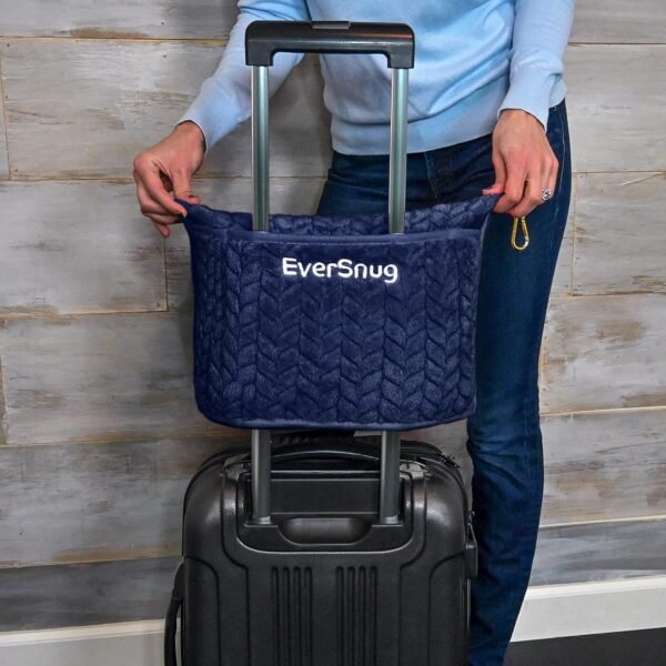 EverSnug Premium Travel Blanket Pillow - Soft 2 in... - Image 4