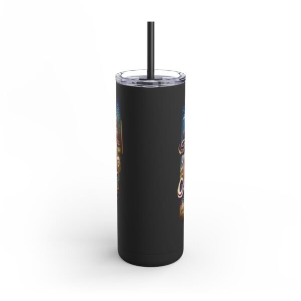 Ohio-themed Skinny Matte Tumbler, Stylish Travel Mug, Personalized Gift, Drinkware for Any Occasion, Home and Office Decor, Unique [...] - Image 3
