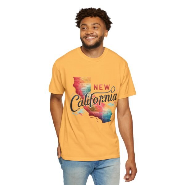 New California Unisex Garment-Dyed T-Shirt, Vintage California Tee, Summer Apparel, Travel Souvenir, Gift for Californians - Image 24