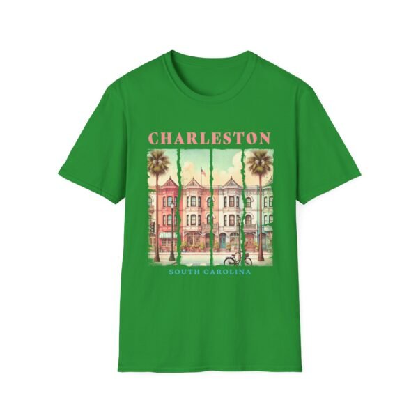 Charleston Vintage T-Shirt, Unisex Tee, Softstyle Apparel, Travel Souvenir, Summer Fashion, Gift for Beach Lovers - Image 57