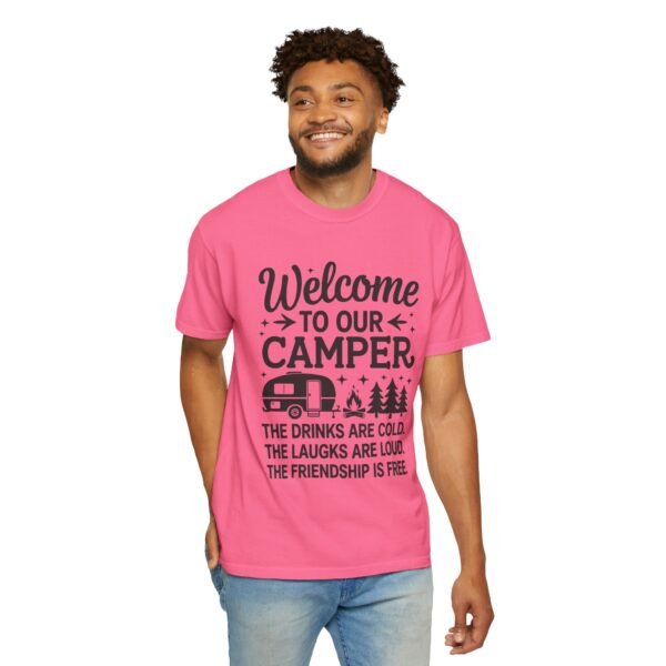 Welcome to Our Camper T-shirt, Casual Camping Tee, Unisex Outdoor Apparel, Gift for Campers, Funny Travel Shirt, Summer Adventure Top - Image 72