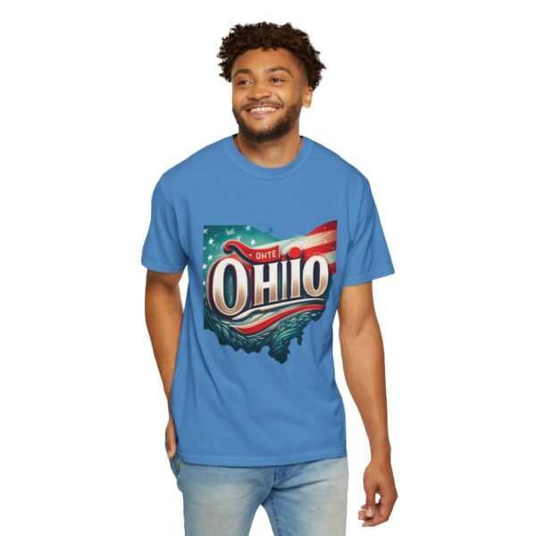 Ohio Vintage T-Shirt | Unisex Garment-Dyed Tee | Perfect for Summer, Festivals, and Casual Wear | Great Gift for Ohio Lovers