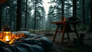 My Cozy Camping Setup for Chilly Nights (No Campfire Needed!)