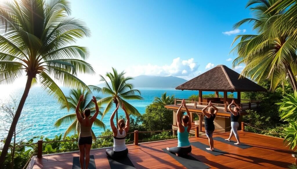 Caribbean yoga retreat