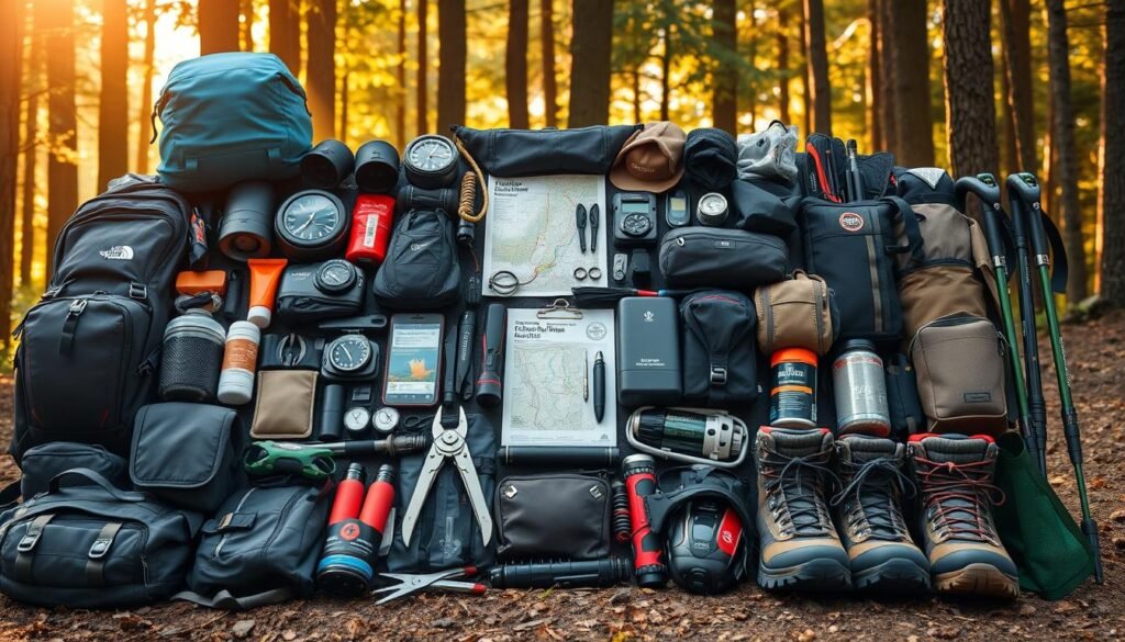 Grid Hiking Packing List