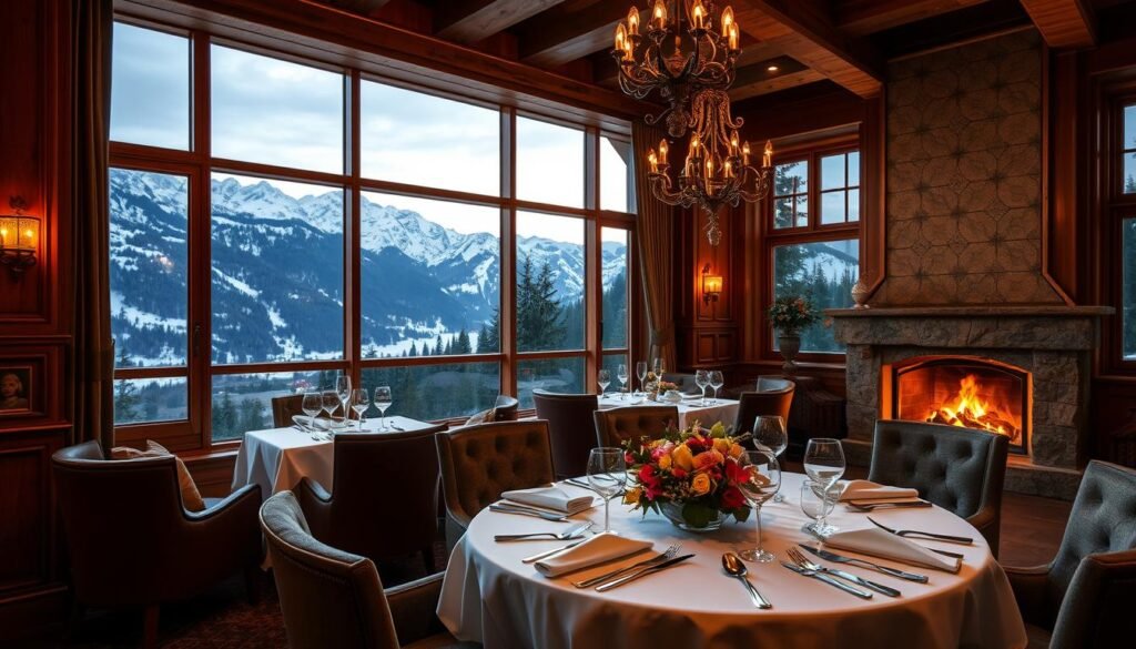 Italian Dolomites luxury dining