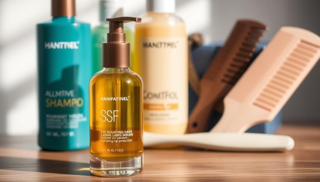 hair care products for UV protection