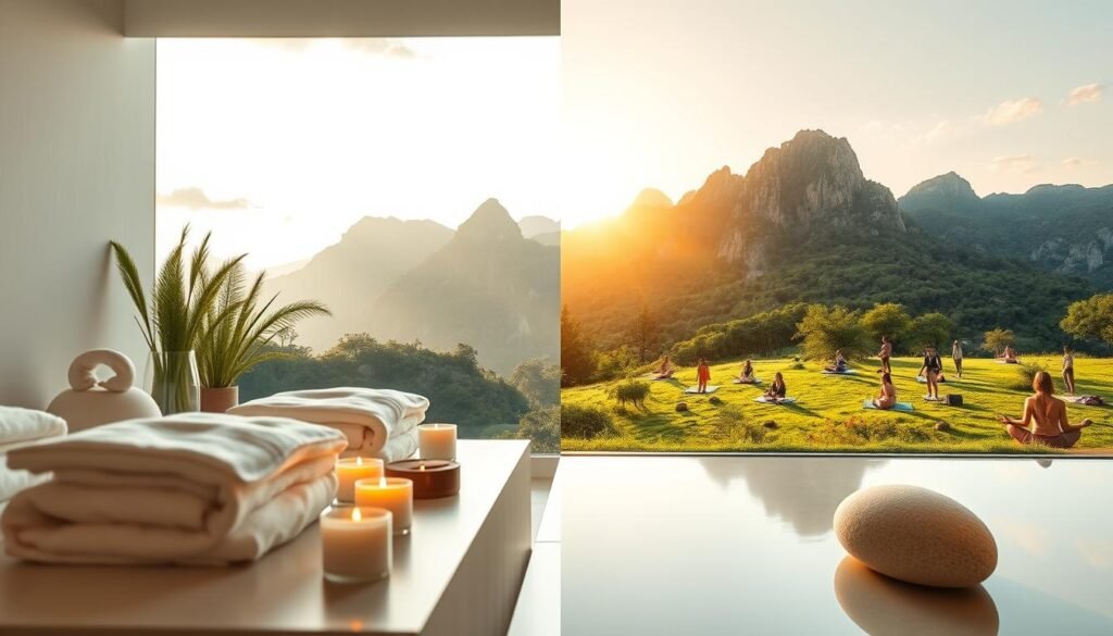 spa vs. wellness retreat