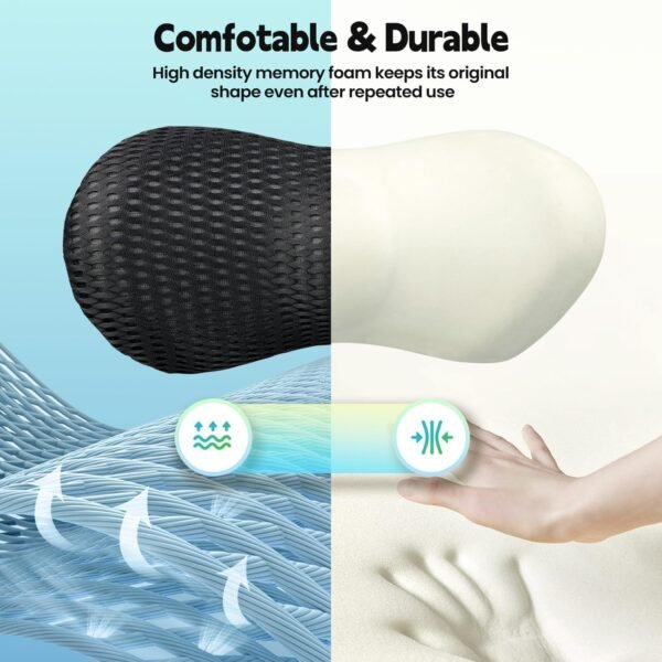 AgoKud Lumbar Pillow,Lumbar Support Pillow for Car... - Image 8