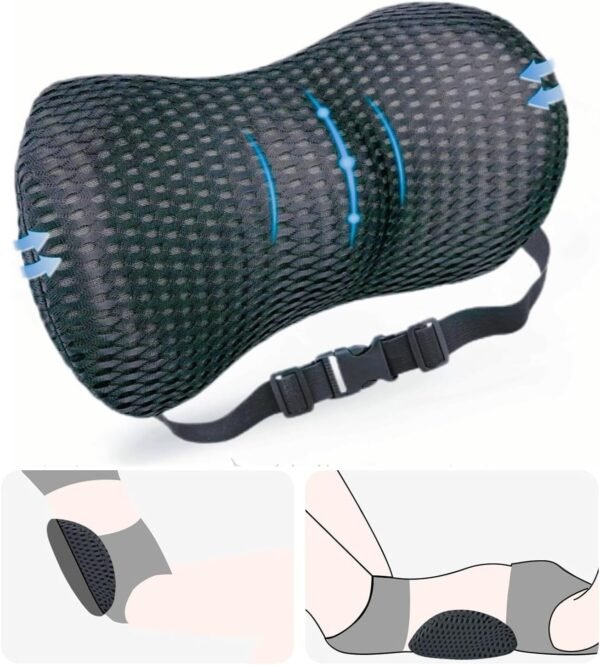 AgoKud Lumbar Pillow,Lumbar Support Pillow for Car... - Image 2