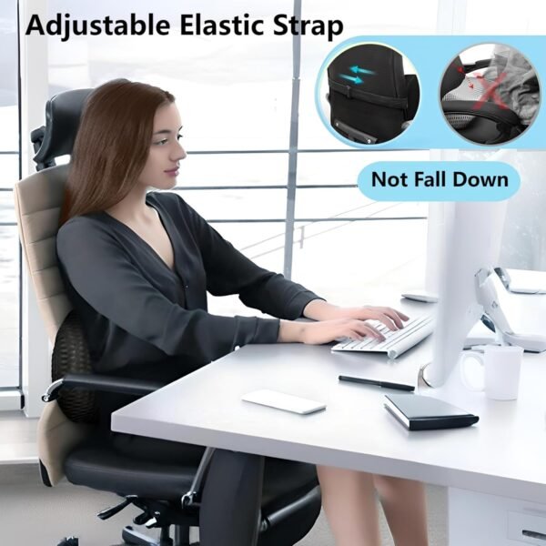 AgoKud Lumbar Pillow,Lumbar Support Pillow for Car... - Image 4