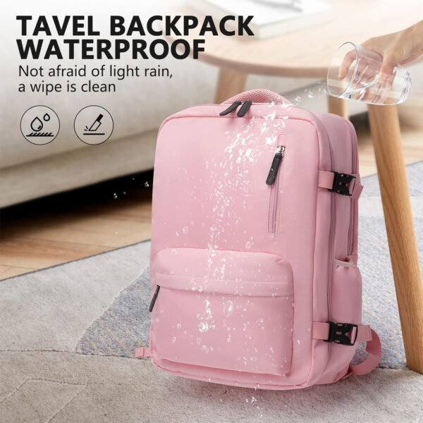 Travel Backpack for Women, 15.6 Inch Laptop Backpa... - Image 6