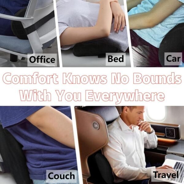 AgoKud Lumbar Pillow,Lumbar Support Pillow for Car... - Image 7