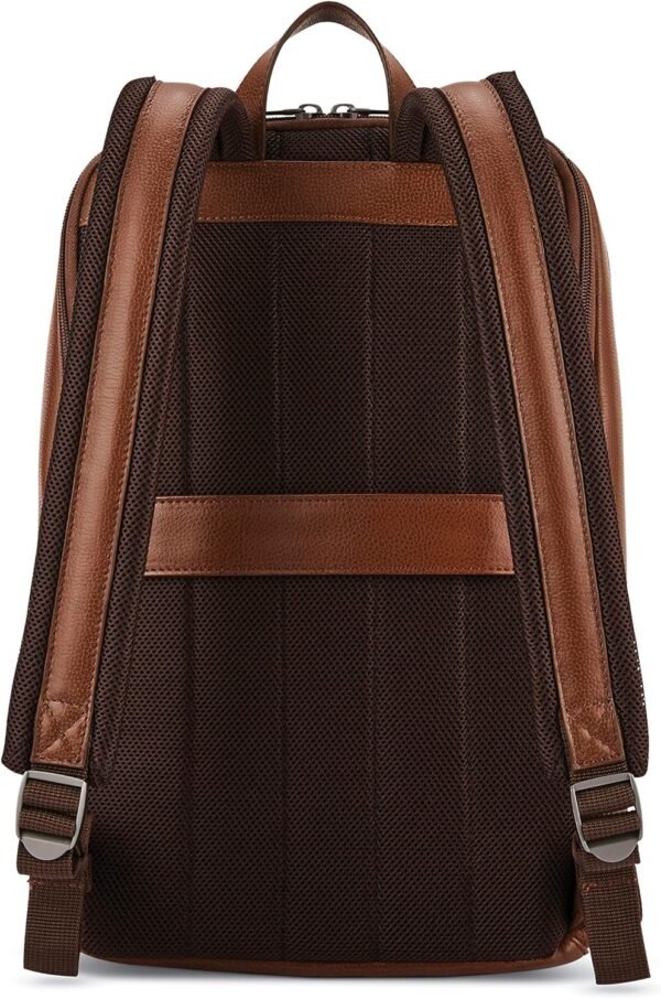 Samsonite Classic Leather Slim Backpack - Image 3